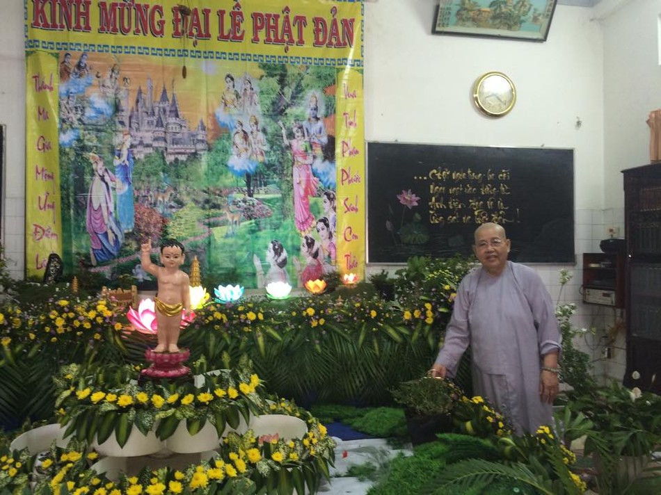 Ni chúng chùa Phước Viên thiết trí vườn Lâm-tỳ-ni ảnh 8 pvien 9.jpg