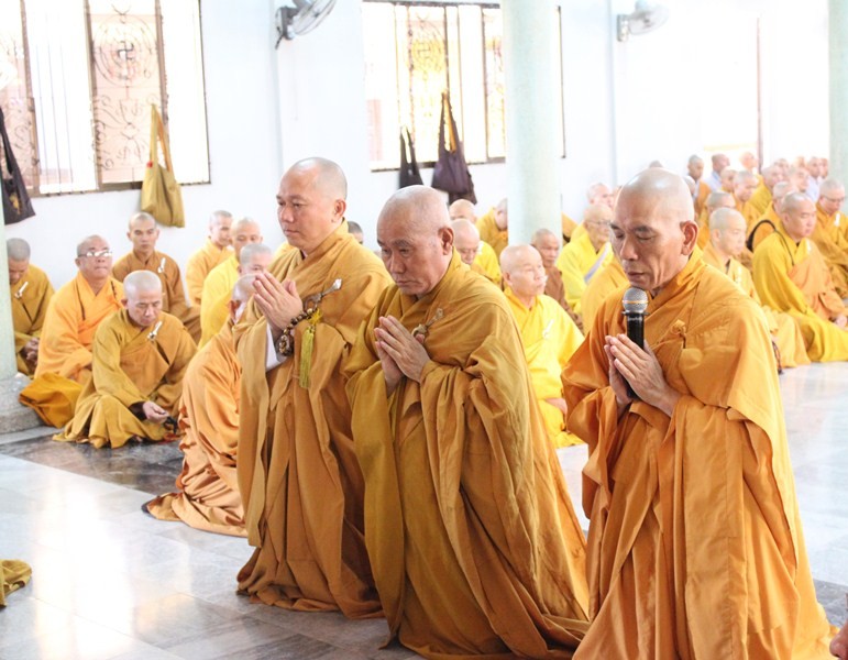 Phật giáo Q.Gò Vấp đối thú an cư tại chùa Huỳnh Kim ảnh 3 5gv.jpg