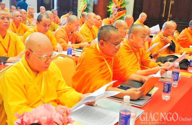 Chùm ảnh: Hội nghị ngành Tăng sự ngày đầu tiên ảnh 6 tang su13.jpg