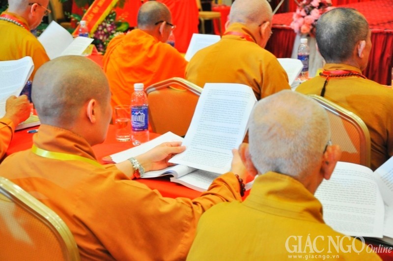 Chùm ảnh: Hội nghị ngành Tăng sự ngày đầu tiên ảnh 7 tang su14.jpg