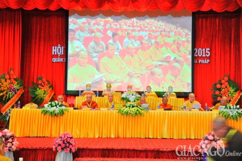 Chùm ảnh: Hội nghị ngành Tăng sự ngày đầu tiên ảnh 8 tang su15.jpg