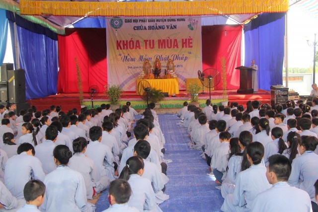 Chùa Hoằng Văn lần đầu tổ chức khóa tu mùa hè ảnh 1 IMG_7855.jpg