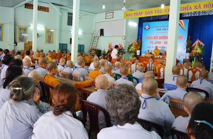 Cà Mau: Bế giảng khóa bồi dưỡng trụ trì 2015 ảnh 1 camau 2.jpg