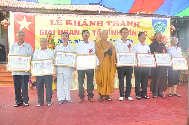 Hải Phòng: Lễ khánh thành tổ đình Văn Úc (giai đoạn I) ảnh 1 van uc 2.jpg