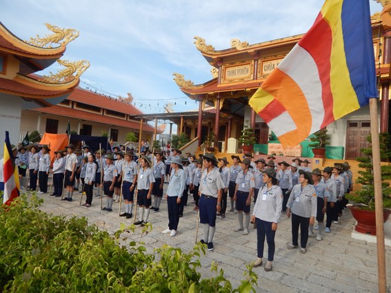 GĐPT Bình Thuận mở trại huấn luyện huynh trưởng ảnh 2 4- on tap chuyen mon 2.jpg