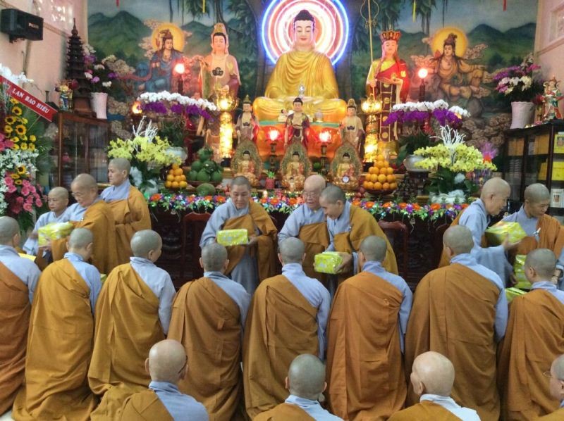 TP.HCM: Lễ tạ pháp của trường hạ Bồ Đề Lan Nhã ảnh 4 _nh 7.jpg