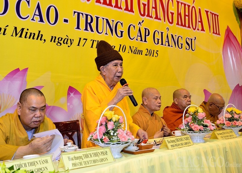 Gần 100 Tăng Ni tốt nghiệp Cao - Trung cấp giảng sư ảnh 11 h12.jpg