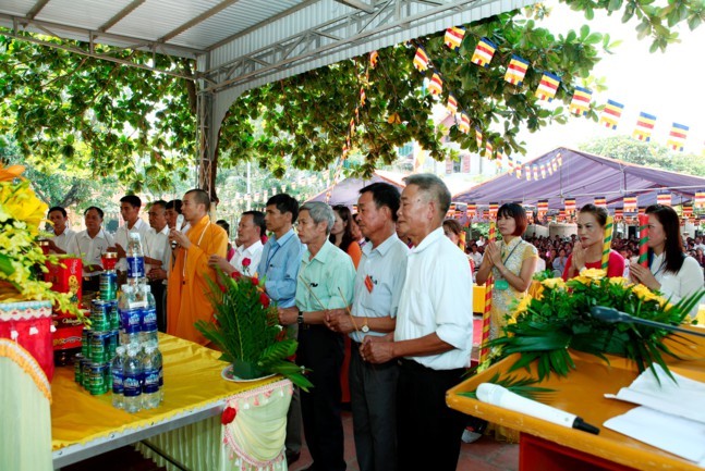 Bắc Giang: Chùa Đông Thịnh làm lễ động thổ xây dựng ảnh 1 bgiang 2.jpg