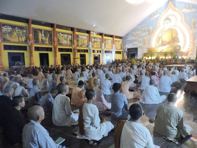 Đồng Nai: Chư Tăng Phật giáo Nam tông mãn hạ ảnh 4 dnai7.jpg