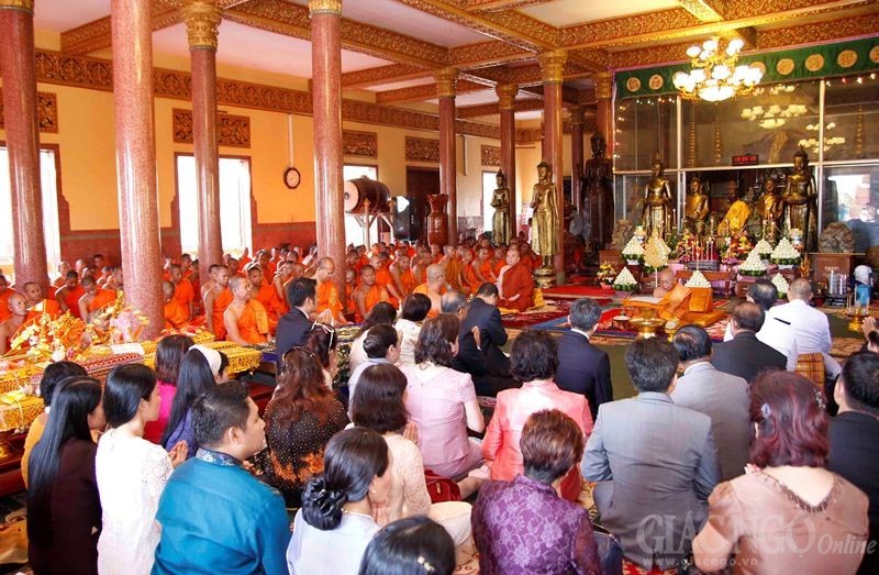 Phật giáo Campuchia tổ chức lễ dâng y Kathina ảnh 7 vgiang01.jpg