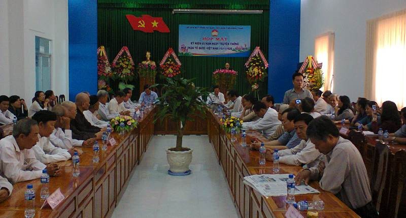 Đồng Tháp: Họp mặt kỷ niệm 85 năm MTTQVN ảnh 1 dongthap.jpg