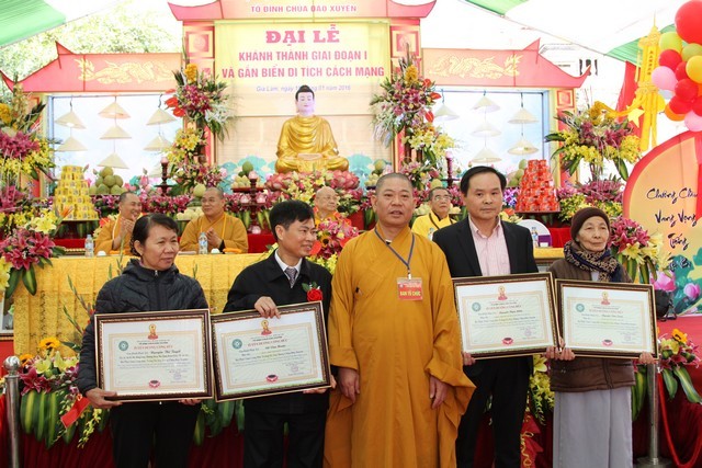 Hà Nội: Tổ đình Đào Xuyên khánh thành giai đoạn I ảnh 2 1 a hn 2.jpg