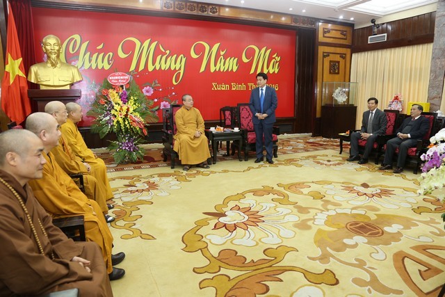 Hà Nội: GHPGVN chúc Tết các ban ngành ảnh 3 a hnoi 3.jpg