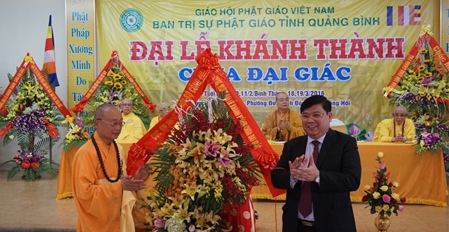 Quảng Bình: Khánh thành chùa Đại Giác - trụ sở PG tỉnh ảnh 8 a qb 8.jpg