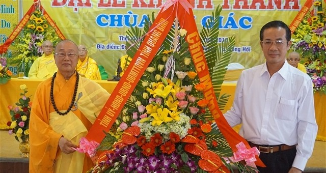 Quảng Bình: Khánh thành chùa Đại Giác - trụ sở PG tỉnh ảnh 9 a qb 9.jpg