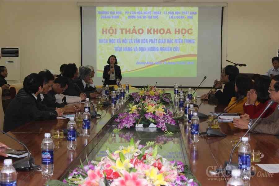 Hội thảo khoa học về Phật giáo Quảng Bình ảnh 1 5.jpg