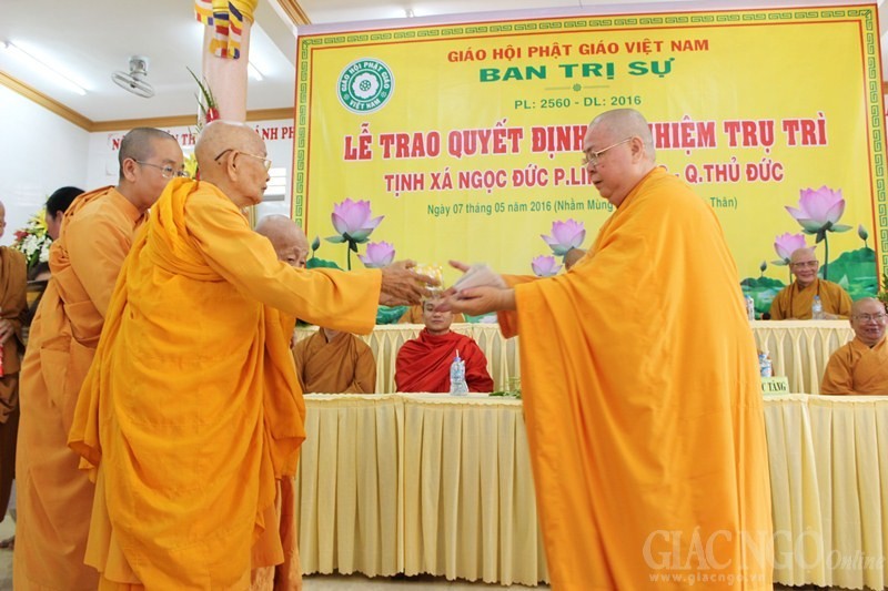 TP.HCM: Bổ nhiệm trụ trì tịnh xá Ngọc Đức ảnh 6 9nd1.jpg