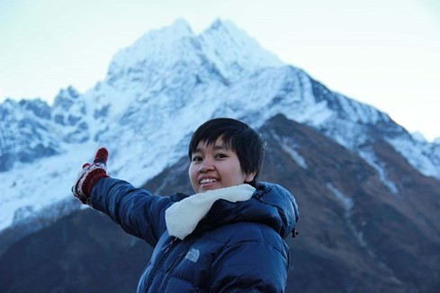 Cô gái Việt Nam đầu tiên trong tu viện Nepal ảnh 4 Cô gái Việt Nam đầu tiên trong tu viện Nepal - ảnh 3