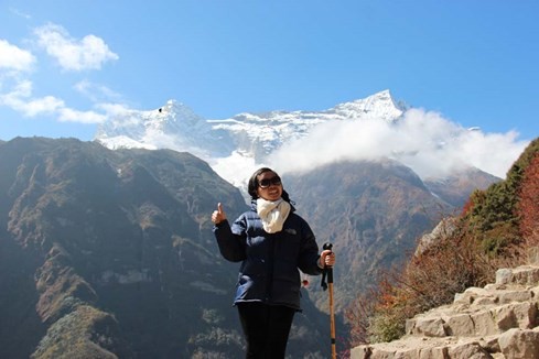 Cô gái Việt Nam đầu tiên trong tu viện Nepal ảnh 5 Cô gái Việt Nam đầu tiên trong tu viện Nepal - ảnh 4