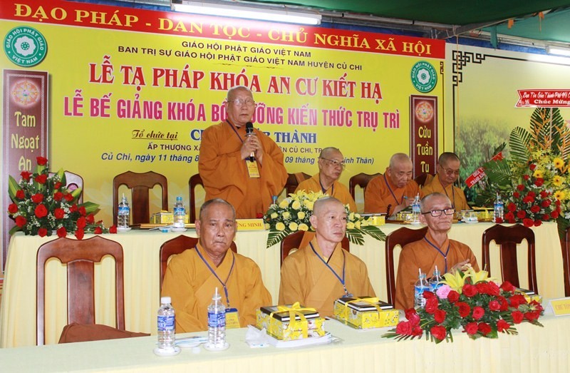 TP.HCM: Phật giáo huyện Củ Chi tạ pháp an cư ảnh 8 10cc.jpg