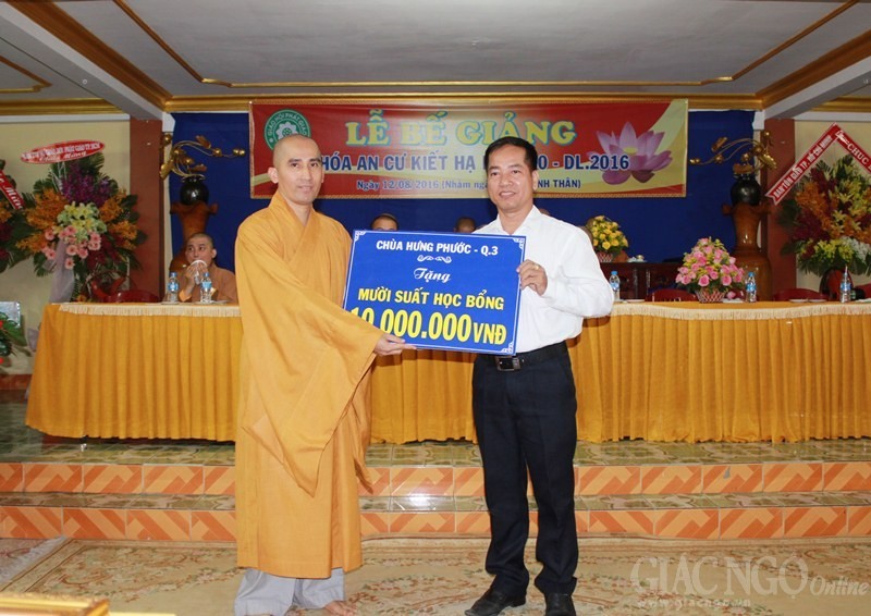 TP.HCM: Chùa Hưng Phước bế giảng khóa an cư ảnh 5 8h.jpg