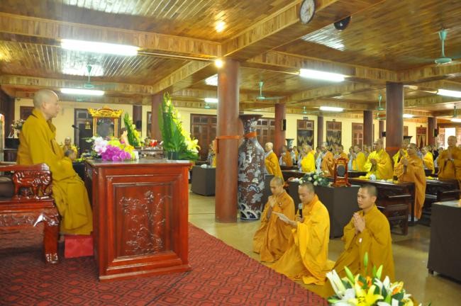 Hà Nội: Trường hạ Bồ Đề tạ pháp an cư ảnh 2 chbang 2.jpg