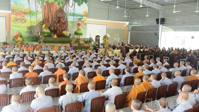 Học viện PGVN tại TP.HCM khai giảng năm học mới ảnh 8 hocvienpg29.jpg