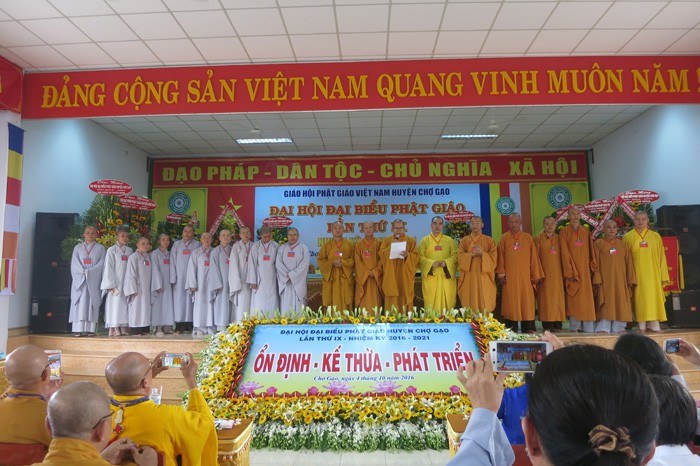 Tiền Giang: Phật giáo huyện Chợ Gạo đại hội lần IX ảnh 7 d1.jpg