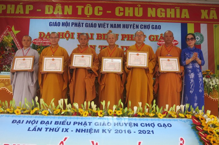 Tiền Giang: Phật giáo huyện Chợ Gạo đại hội lần IX ảnh 5 h2.jpg