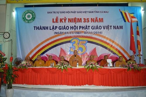 Cà Mau: Đại lễ kỷ niệm 35 năm thành lập GHPGVN ảnh 7 1 camau 1.jpg