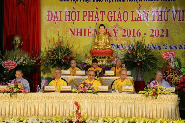 Bắc Ninh: Phật giáo huyện Thuận Thành đại hội lần VIII ảnh 1 a bn 2.jpg