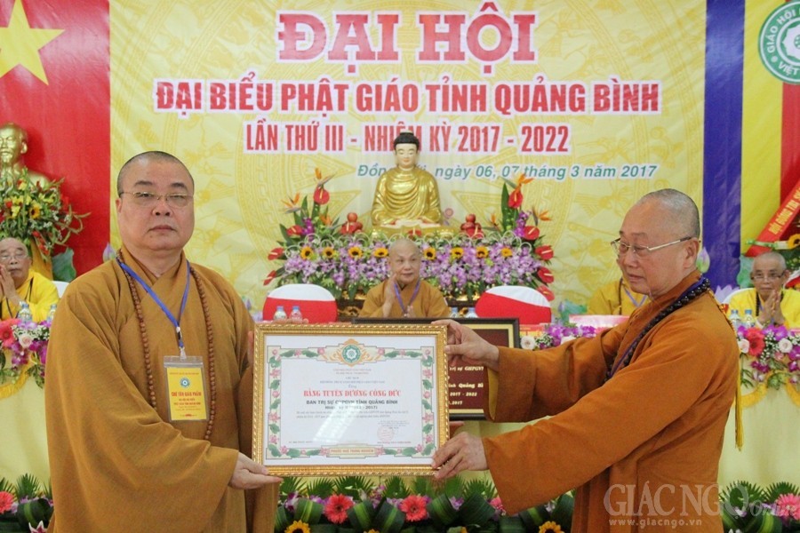 Quảng Bình: Long trọng tổ chức Đại hội Phật giáo tỉnh lần thứ III ảnh 19 27.jpg