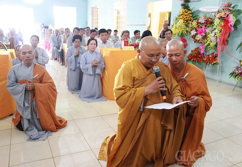 TP.HCM: Cùng lúc bổ nhiệm trụ trì 2 chùa tại Củ Chi ảnh 5 11cc.jpg