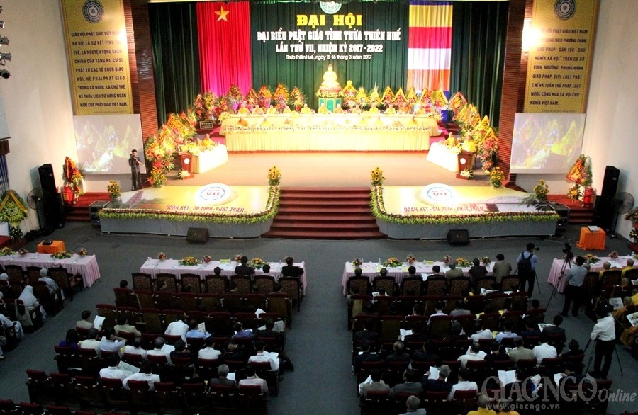 Đại hội Phật giáo tỉnh Thừa Thiên Huế lần thứ VII ảnh 17 11.jpg