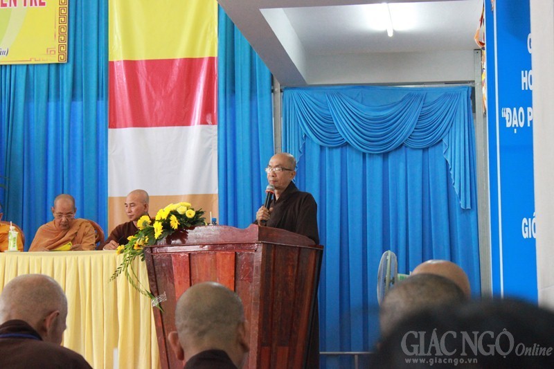 Phiên trù bị Đại hội Phật giáo Bến Tre lần VI ảnh 4 6tb.jpg