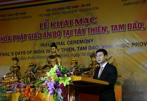 Vĩnh Phúc: Khai mạc Ngày Văn hóa Phật giáo Ấn Độ ảnh 8 Vĩnh Phúc: Khai mạc Ngày Văn hóa Phật giáo Ấn Độ ảnh 8