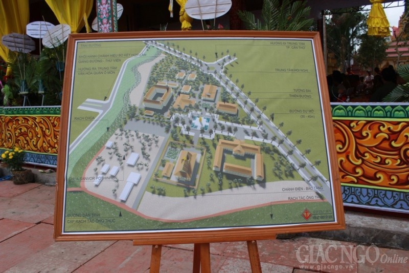Đặt đá xây dựng Học viện Phật giáo Nam tông Khmer ảnh 22 28.jpg