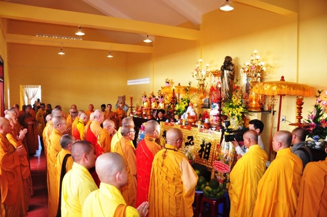 Chùa Nghĩa Sơn khánh tạ lạc thành, an vị Phật ảnh 1 bantosuc.jpg