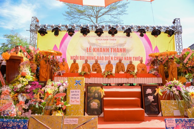 Đắk Lắk: Chùa Nam Thiên tổ chức lễ khánh thành ảnh 1