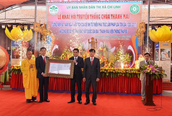 Chùa Thanh Mai đón nhận quyết định bảo vật quốc gia ảnh 4