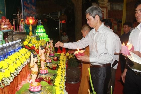 Thanh Hóa: PG huyện Triệu Sơn đạp xe mừng Phật đản ảnh 8 Phật giáo Triệu Sơn tưng bừng chào đón ngày Phật đản