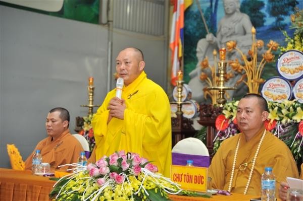Thanh Hóa: Trường hạ Thanh Hà khai pháp An cư ảnh 3 Hạ trường Thanh Hà tổ chức lễ khai pháp PL:2561 – DL:2017