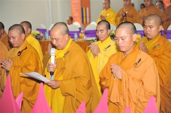 Thanh Hóa: Trường hạ Thanh Hà khai pháp An cư ảnh 4 Hạ trường Thanh Hà tổ chức lễ khai pháp PL:2561 – DL:2017