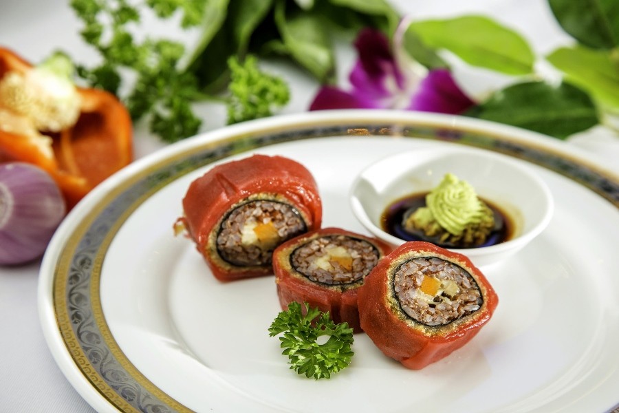 Buffet Vu lan “Chay & sức khỏe” ảnh 1 Non n.jpg