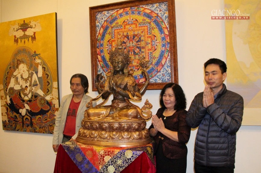 Triển lãm "Mỹ thuật Phật giáo đương đại" ảnh 9 14.jpg