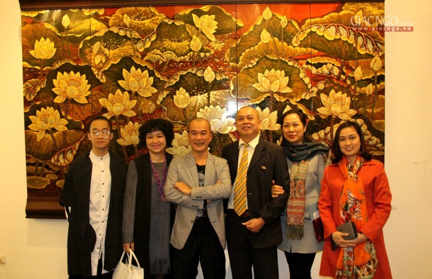 Triển lãm "Mỹ thuật Phật giáo đương đại" ảnh 8 8.jpg