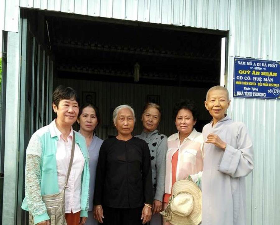 Chùa An Nam tặng nhà cho hộ nghèo ảnh 1 h1.jpg