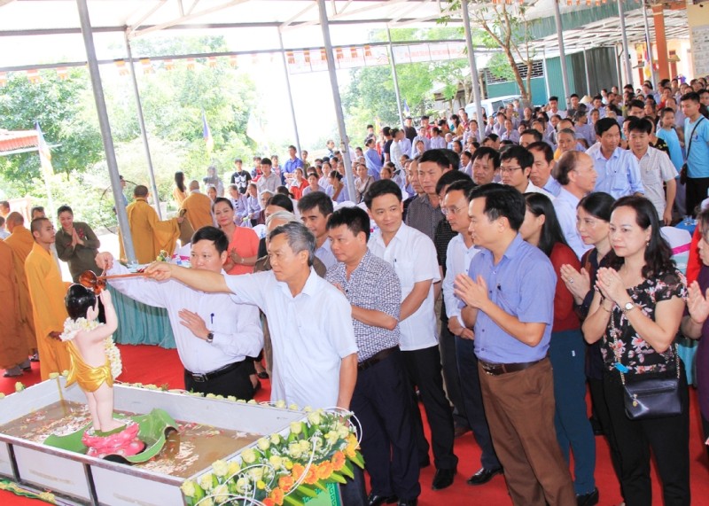 Hà Tĩnh: Đại lễ Phật đản PL.2562 tại H.Hương Sơn ảnh 4 _MG_0127.jpg