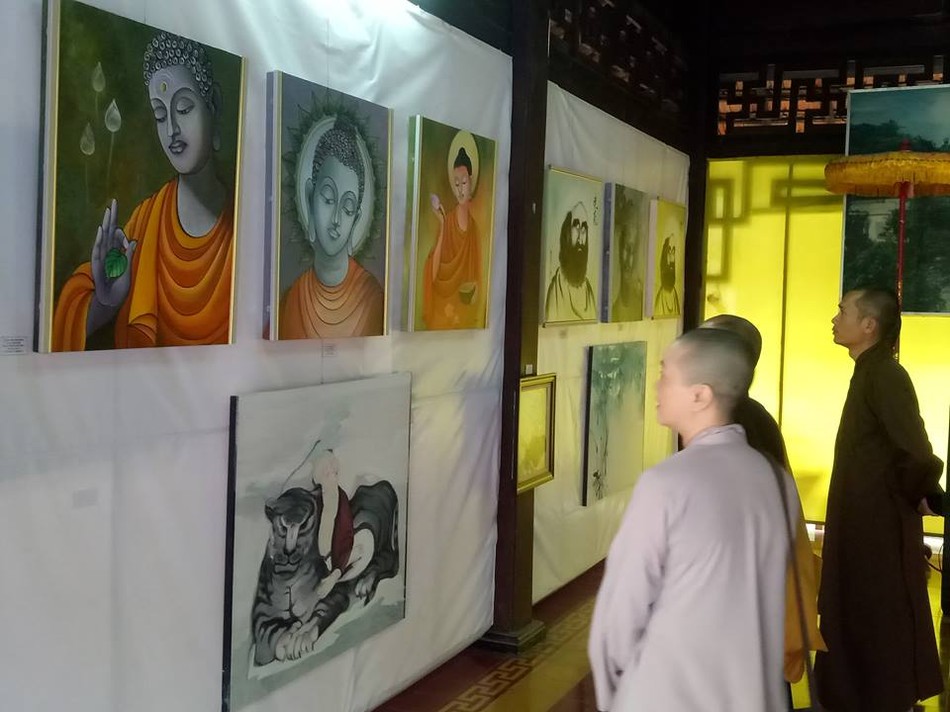 Triển lãm mỹ thuật Phật giáo tại Nha Trang ảnh 5 a trien lam 5.jpg
