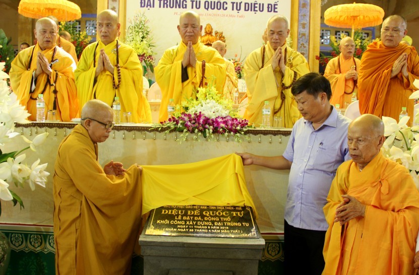 TT-Huế: Lễ động thổ đại trùng tu Quốc tự Diệu Đế ảnh 7 10.jpg